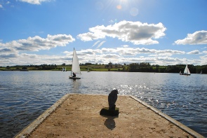 A beautful day for sailing at Chelmarsh
